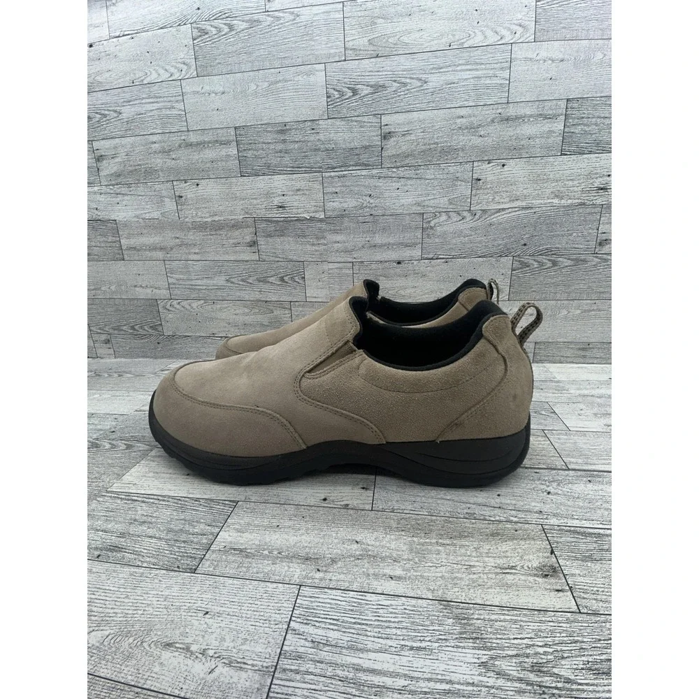 LL Bean Shoes Mens Size 14‎ Medium Suede Slip On Loafers Comfort Casual Walking